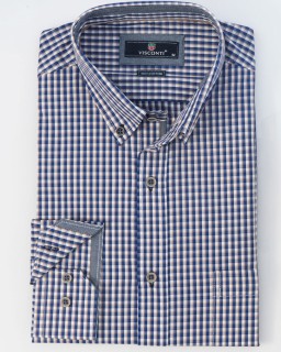 Men's Long Sleeve Cotton Shirt, 2734-10