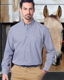 Men's Long Sleeve Cotton Shirt, 2734-10