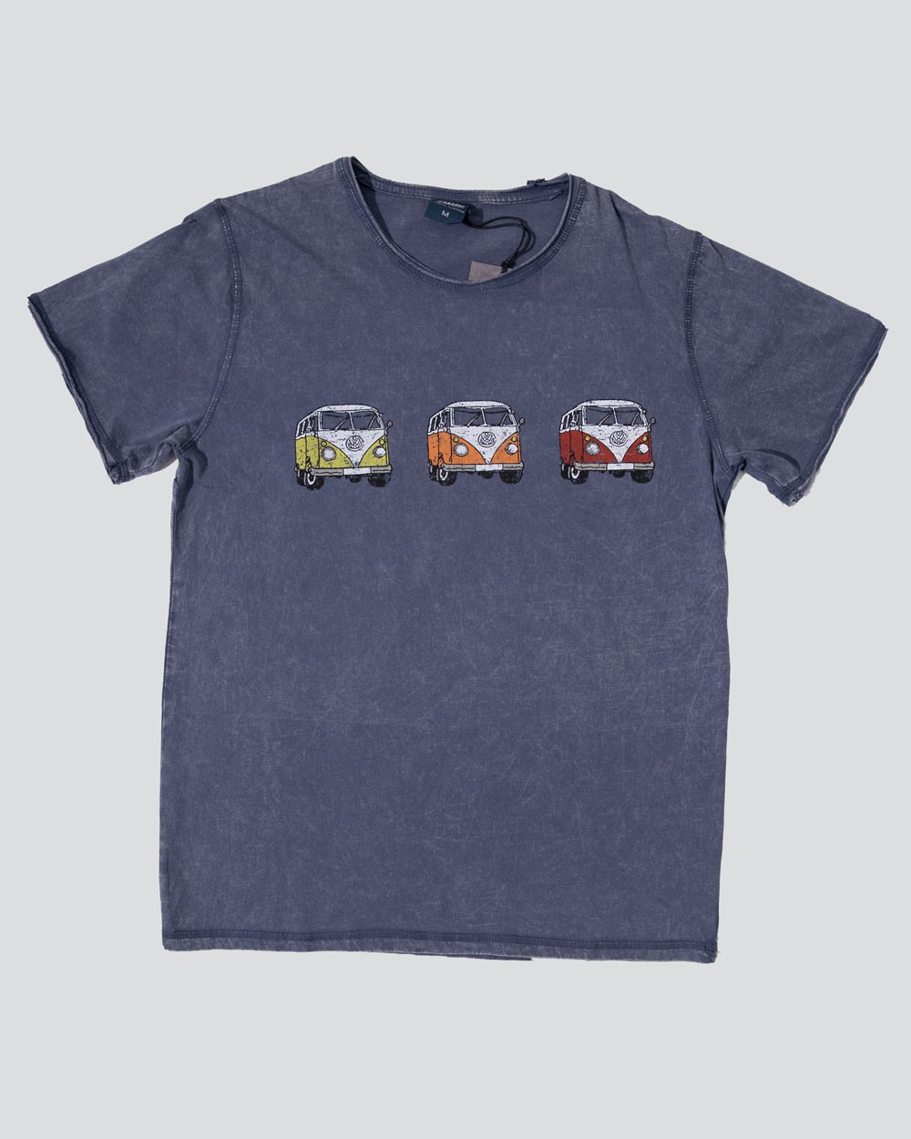 Stonewashed T- shirt - 3 busses